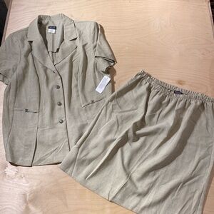 Helene Blake Blazer and Skirt Set 18 W (FQ)